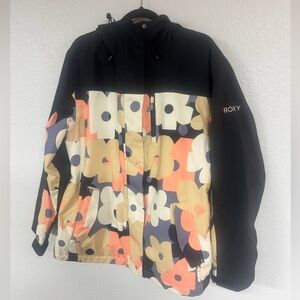 Roxy Snow Jacket Floral Insulated XL